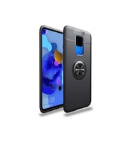 Huawei Mate 30 Lite Uyumlu Kılıf Zore Ravel Silikon Kapak (Siyah)