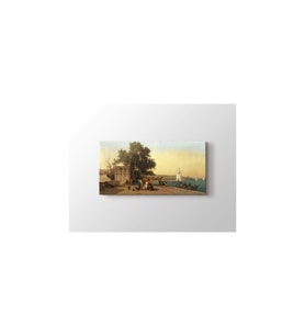 Germain Fabius Brest - On The Bosphorus Tablo 60 X 80 Cm