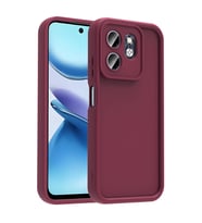 Infinix Hot 50i Uyumlu Kılıf Kamera Korumalı Zore Ananas Kapak (Mürdüm)
