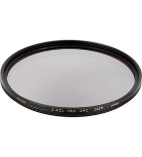 Daisee 55mm C-POL PRO DMC Slim CPL Circular Polarize Filtre (Siyah)
