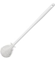 Silikon Kavanoz ve Biberon Temizleme Fırçası, Uzun Saplı, Ergonomik, Bakteri Tutmaz, Yüzey Çizmez, Mutfak, Şişe ve Bebek Ürünleri Temizliği için 32 CM