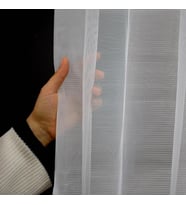 Miabella Home  Ekonomik Tül Perde Tek Kanat 145x250 cm 14939 (Beyaz)