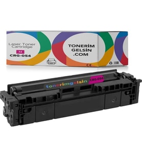 Tonerimgelsin CRG-054 Kırmızı Muadil Toner-Canon I-Sensys LBP-623/LBP-623CDW Toner (Siyah)