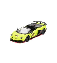BL 887 Lamborghini Aventador SVJ 63 Roadster Verde Shock Diecast 1/64 Model Araba