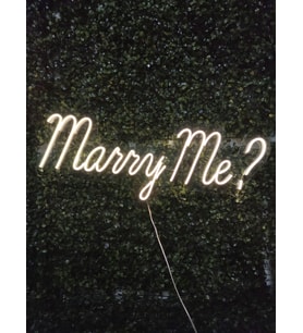 Marry me neon led tabela dekoratif aydınlatma(70x30cm)