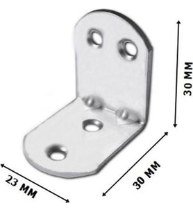 Nsp Köşe Bağlantı Metal 23*30*30 1,5mm 10lu