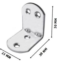 Nsp Köşe Bağlantı Metal 23*30*30 1,5mm 10lu