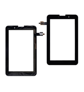 Asus Uyumlu İdeo Pad 7 A3000 Touch Siyah Dokunmatik Ön Cam