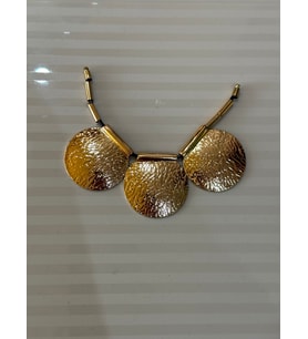 14X4 CM PRİNÇ 3 LÜ GİYİM ÇANTA TAKI AKSESUARI