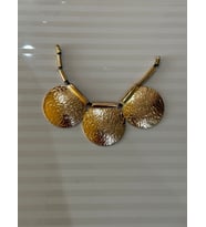 14X4 CM PRİNÇ 3 LÜ GİYİM ÇANTA TAKI AKSESUARI