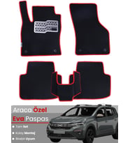 DACİA SANDERO STEPWAY (2020-2025) Uyumlu EVA Paspas Tam Set–Araca Özel,Su Geçirmez,Kolay Montaj