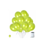 Metalik Yeşil Balon 10'lu M133
