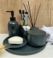 HARMONIA BETON BANYO SETİ (Antrasit)