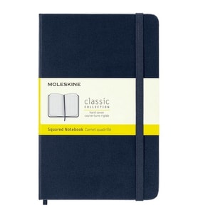 Moleskine Sert Kapak Defter Safir Mavi (Kareli - 13x21) - 3762