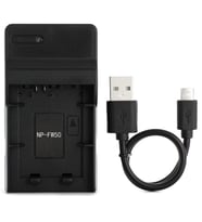 Sony BC-VW1 NP-FW50 USB şarj aleti Alpha 6000, 5000, 5100, ILCE-6000, ILCE-7, NEX-5T, NEX-6, NEX-5R, NEX-7, NEX-5, NEX-3N, NEX-3, NEX-C3, SLT-A37