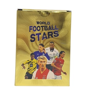 Futbolcu Kartları - Plastik Gold Kart - World Player - ZQJ55