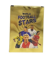 Futbolcu Kartları - Plastik Gold Kart - World Player - ZQJ55