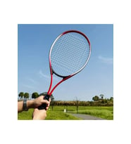 Yetişkin Tenis Raketi - Yüksek - Şık renk tasarımı - Kırmızı/Siyah/Beyaz Renk Tonları