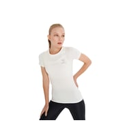Hummel Hmldeni T-Shirt Kadın Günlük Tişört 911306-9003 Beyaz