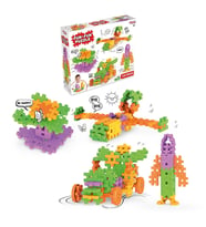 FunFun Puzzle (128 Parça) - Lego Setleri - Geometrik Oyuncak - Fun-Fun - Kare Bloklar