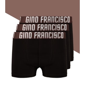 KAHVE Premium Kutulu 3'lü Erkek Boxer (Kahverengi)