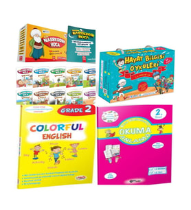 2. Sınıf Bizim Nasreddin Hoca Hikaye+Hayat Bilgisi Öyküleri+ Colorful English 2 Ve Okuma Anlama