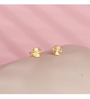 14 Ayar Altın Modern Küpe 1,31 gr