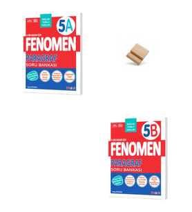 Fenomen 5. Sınıf Maarif 5A ve 5B Serisi Paragraf Soru Bankası + Telefon Standı