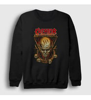 Presmono Unisex Siyah Mind Kreator Sweatshirt 93360tt