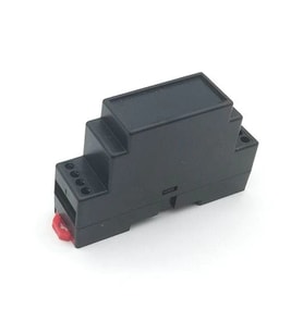 Ray Tip Siyah Plastik Kutu 24 x 59 x 88mm Elektronik Devre Proje Prototip Sigorta Röle Otomasyon