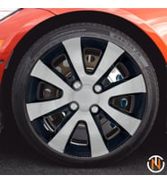 Renault Grand Scenic 15 İnç Jant Kapağı (Takım) Siyah Gri C101