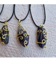 Ametist  Kolye, Doğal Taş Kolye, Hediyelik, Moli Tasarım, 625040211