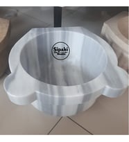Sipahi Marble Marmara Pijamalı Düz Mermer Kurna