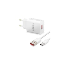 Nodar Type-C Hızlı Şarj Seti 12W 2.4A Usb Adaptörlü - Beyaz ND1005