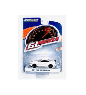 Greenlight 2021 Ford Mach 1 1/64 Model Araba (Beyaz)