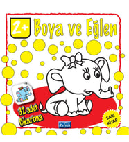Boya ve Eğlen Sarı Kitap