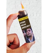 Polat Alemdar ve Abdülhey Baskılı Klasik Metal Çakmak