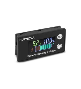 DC 8v-100v Pil Kapasite Göstergesi Voltmetre