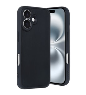 iPhone 16 Kılıf Aras Deri Kapak - Siyah
