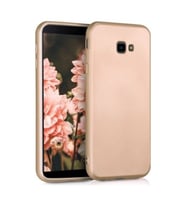 Samsung Galaxy J4 Plus Premium Silikon Kılıf Gold