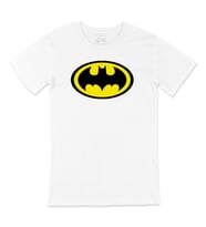 Sarı Batman Logolu Tişört