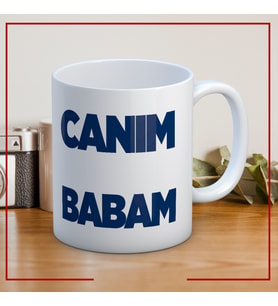 Canım Babam Baskılı Babalar Günü Kupa Bardak Kahve Kupa Bardak-25