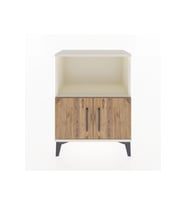 Arges Komodin 2 Raflı 2 Kapaklı 60x30x80 Aytaşı-Çam