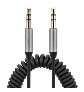 Griffin Spiral Araç Ses Aktarım Kablosu Aux Kablo 2/3mm-(5775) - SSSSSS9616-1544