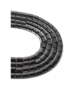 7X7 MM Kanallı Hematit Taşı Dizi (Gri)