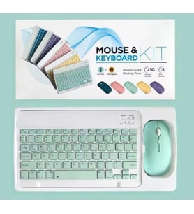 ZR20Km Yeşil Kablosuz Klavye Mouse Set