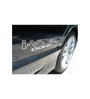 Orjinal Honda Civic I-Vtec Dohc Sticker 2 Adet Set Beyaz