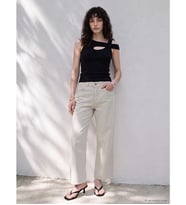 LCW Petite Gri Yüksek Bel Wideleg Kadın Jean Pantolon