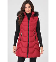 Dewberry Kadın %100 Polyester Yelek Bordo Z9761 Günlük Dış Giyim, Kazak ve Gömlek Kombini, Seyahat Gardırobu