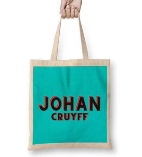 Johan Cruyff Art Gift Bez Çanta Uzun Saplı